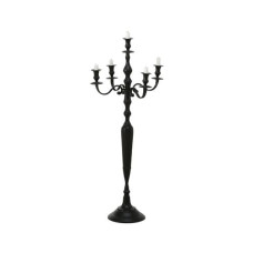 Boltze Kerzenständer Victoria Aluminium, Schwarz Boltze Kerzenständer Victoria Aluminium, Schwarz