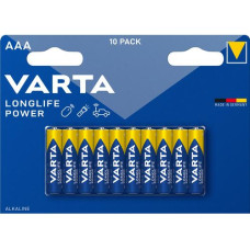 Varta Batterie Longlife Power AAA 10 Stück