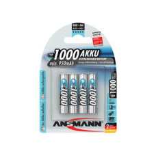 Ansmann Akku 4x AAA Typ 1000 950 mAh