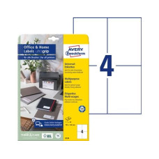 Avery Zweckform Hinweis-Etiketten Set 105 x 148 mm, 10 Blatt Avery Zweckform Hinweis-Etiketten Set 105 x 148 mm, 10 Blatt