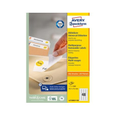 Avery Zweckform Hinweis-Etiketten Set Ø 35.6 x 16.9 mm, 10 Blatt