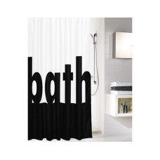 Kleine Wolke Duschvorhang Bath 180 x 200 cm, Schwarz/Weiss Kleine Wolke Duschvorhang Bath 180 x 200 cm, Schwarz/Weiss