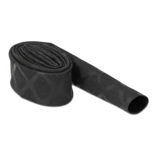 Delock Schrumpfschlauch X-Muster rutschfest 1 m x 15 mm Schwarz Delock Schrumpfschlauch X-Muster rutschfest 1 m x 15 mm Schwarz