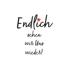 Paper + Design Papierservietten Endlich 33 cm x 33 cm, 20 Stück Paper + Design Papierservietten Endlich 33 cm x 33 cm, 20 Stück