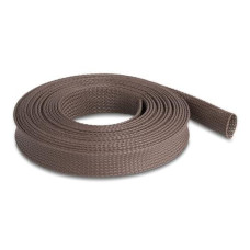 Delock Geflechtschlauch nagerfest, 5 m x 25 mm Braun Delock Geflechtschlauch nagerfest, 5 m x 25 mm Braun