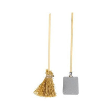 Creativ Company Mini-Utensilien Besen und Schaufel