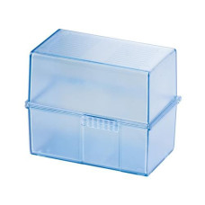 HAN Karteibox A8, Blau/Transparent HAN Karteibox A8, Blau/Transparent