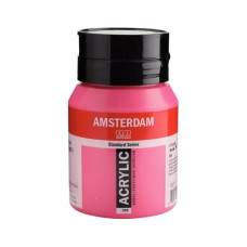 Amsterdam Acrylfarbe Standard 500 ml, Chinacridonrosa