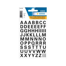 Herma Stickers Namensetiketten A – Z, 1 cm, Schwarz, 74 Buchstabenaufkleber Herma Stickers Namensetiketten A – Z, 1 cm, Schwarz, 74 Buchstabenaufkleber