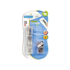 Rapesco Papierklemme Supaclip 25 Stück und Spender Rapesco Papierklemme Supaclip 25 Stück und Spender