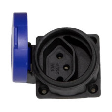 Brennenstuhl Einbausteckdose T13 IP55 Blau / Schwarz Brennenstuhl Einbausteckdose T13 IP55 Blau / Schwarz