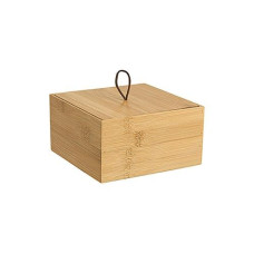 Diaqua Aufbewahrungsbox aus Bambus 15 x 15 x 8 cm, Nature