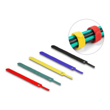 Delock Klettkabelbinder Mehrfarbig 150 mm x 12 mm, 10 Stück