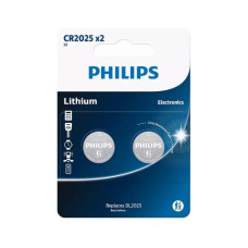 Philips Knopfzelle Knopfzelle Lithium CR202 2 Stück