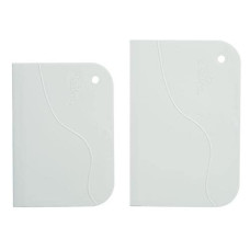 Decora Teigschaber 2 Stück, Weiss