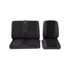 HP Autozubehör Sitzbezug Profi 2 2-teilig, Schwarz