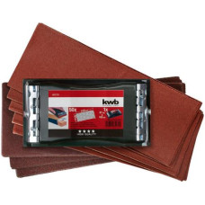 kwb Handschleifer-Set Profi mit 50 Schleifstreifen