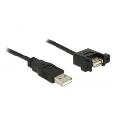 Delock USB 2.0-Einbaukabel USB A - USB A 0.25 m Delock USB 2.0-Einbaukabel USB A - USB A 0.25 m