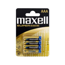 Maxell Europe LTD. Batterie AAA Super Alkaline 4 Stück