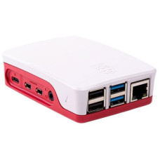 Raspberry Pi Gehäuse für Raspberry Pi 4 Model B Rot/Weiss Raspberry Pi Gehäuse für Raspberry Pi 4 Model B Rot/Weiss