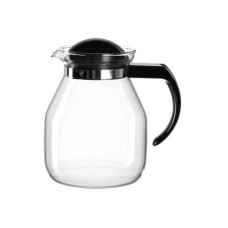 Montana Teekanne Content 1.25 l, Schwarz/Transparent Montana Teekanne Content 1.25 l, Schwarz/Transparent