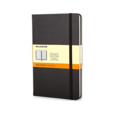 Moleskine Notizbuch Classic A6 Liniert, Schwarz, 192 Seiten Moleskine Notizbuch Classic A6 Liniert, Schwarz, 192 Seiten