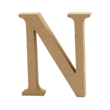 Creativ Company Holzbuchstabe N 1 Stück