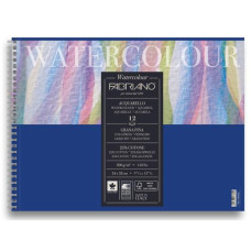 Fabriano Aquarellblock Spiralbuch 24 x 32 cm, 12 Blatt