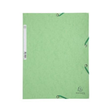 Exacompta Gummibandmappe A4 Grün, 250 Blatt Exacompta Gummibandmappe A4 Grün, 250 Blatt