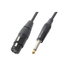 PD Connex CX40-3 XLR 3 Pole, female - Klinke 6.3mm, male 3 m PD Connex CX40-3 XLR 3 Pole, female - Klinke 6.3mm, male 3 m