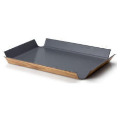 Continenta Serviertablett rutschfest Grau