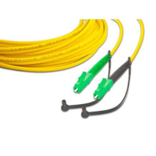 Lightwin LWL-Patchkabel LC/APC-LC/APC, Singlemode, Simplex, 7m