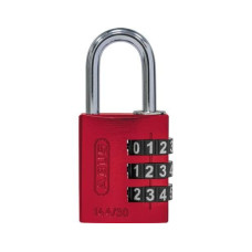Abus Zahlenschloss 144/30 B/DFNLI Rot Aluminium