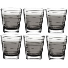 Leonardo Trinkglas Vario Struttura 250 ml, 6 Stück, Grau