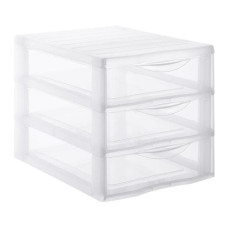 Sundis Schubladenbox A4 Oragamix Transparent