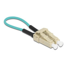 Delock LWL Loopback Adapter LC / OM3 Multimode, Beige