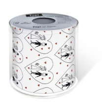 Paper + Design Toilettenpapier Wedding  Rollen, 3-lagig, Weiss Paper + Design Toilettenpapier Wedding  Rollen, 3-lagig, Weiss