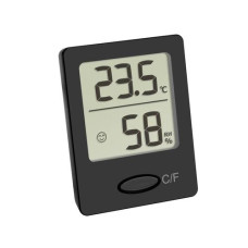 TFA Dostmann Thermo-/Hygrometer Digital Schwarz TFA Dostmann Thermo-/Hygrometer Digital Schwarz