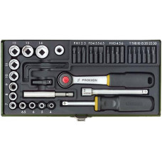 Proxxon Industrial Steckschlüssel-Set 1/4, 39-teilig Proxxon Industrial Steckschlüssel-Set 1/4, 39-teilig