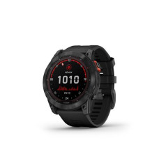 GARMIN Sportuhr Fenix 7X Solar Schwarz/Anthrazit