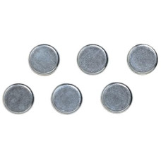 Franken Haftmagnet Chrom Ø 10 mm, 6 Stück, Silber Franken Haftmagnet Chrom Ø 10 mm, 6 Stück, Silber