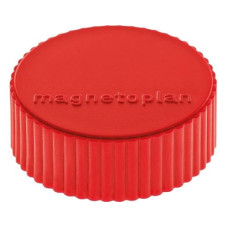 Magnetoplan Haftmagnet Discofix Magnum Ø 3.4 cm Rot, 10 Stück