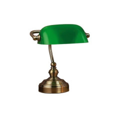 Markslöjd Tischleuchte Bankers, 25 cm, E14, Grün Markslöjd Tischleuchte Bankers, 25 cm, E14, Grün