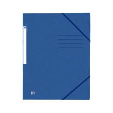 Oxford Gummibandmappe A4, Blau Oxford Gummibandmappe A4, Blau