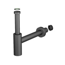 Diaqua Lavabosiphon Profi-Line 1 1/4 x Ø 40 mm, Schwarz