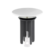 Mateu Waschbeckenstöpsel Snap Ø 63 mm, Weiss Mateu Waschbeckenstöpsel Snap Ø 63 mm, Weiss