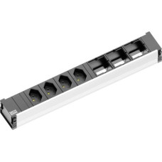 Bachmann Einbausteckerleiste CONI 4x T13, 3x ABD Bachmann Einbausteckerleiste CONI 4x T13, 3x ABD