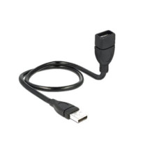 Delock USB 2.0-Kabel ShapeCable USB A - USB A 0.5 m Delock USB 2.0-Kabel ShapeCable USB A - USB A 0.5 m