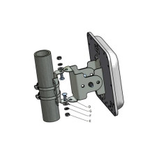 HPE Aruba Wandhalterung AP-ANT-MNT-3 HPE Aruba Wandhalterung AP-ANT-MNT-3