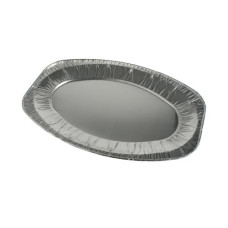 Papstar Einweg-Servierplatte Alu 43 cm x 29 cm 3 Stück